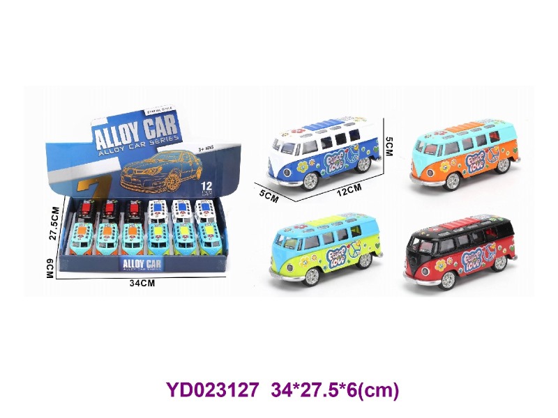 1:32 Die-cast Car W/LIGHT&SOUNDS 12PCS/BOX