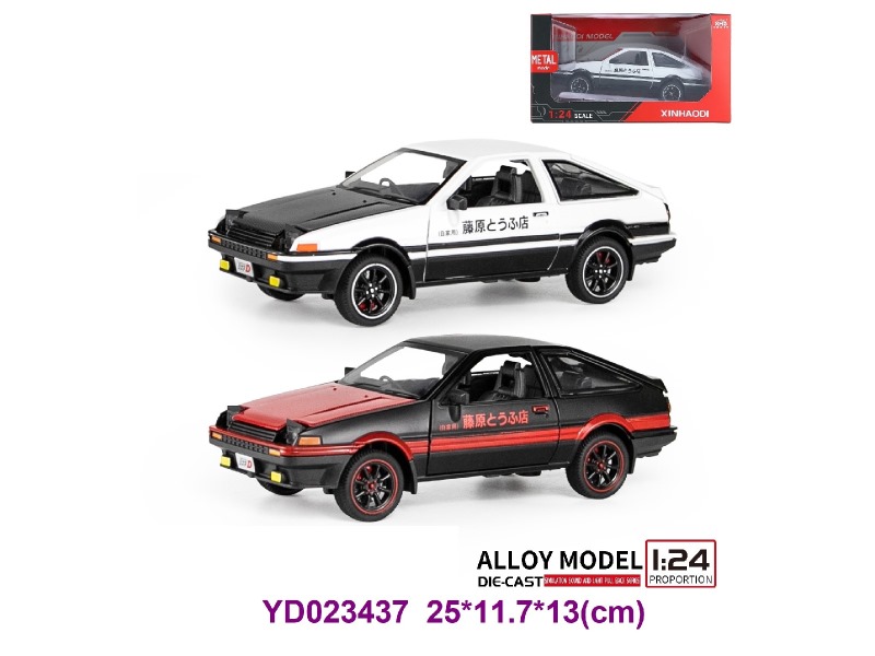 1:24 Die-cast Car W/LIGHT&SOUNDS