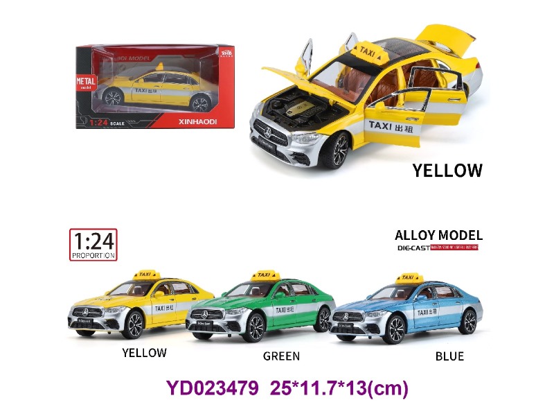 1:24 Die-cast Car W/LIGHT&SOUNDS