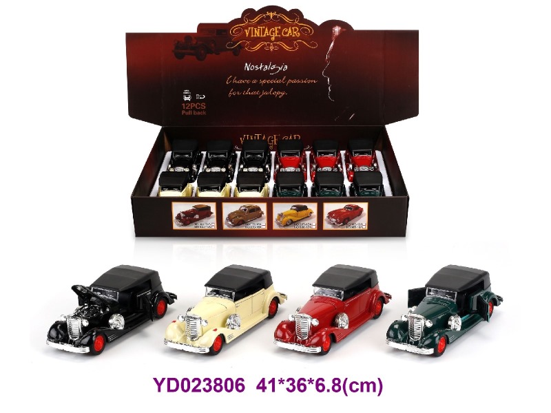 1:28 Die-cast Car 12 pcs/box