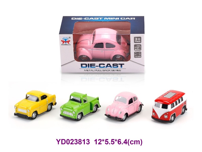 Die-cast Car 4 ITEM  MIX