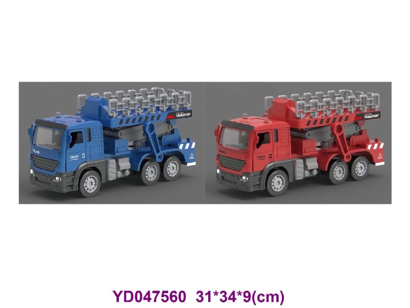 Die-cast Car W/SOUNDS&LIGHT 8PCS/BOX