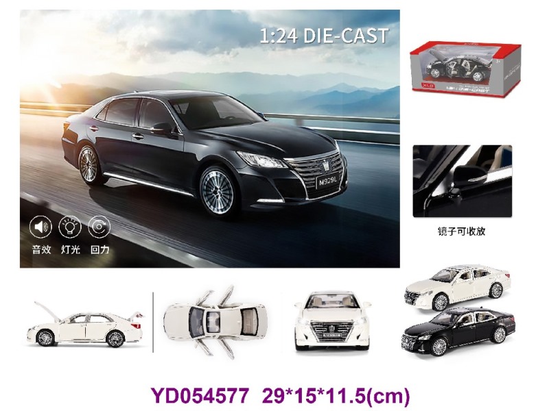 1:24 DIE-CAST CAR W/LIGHT&SOUNDS