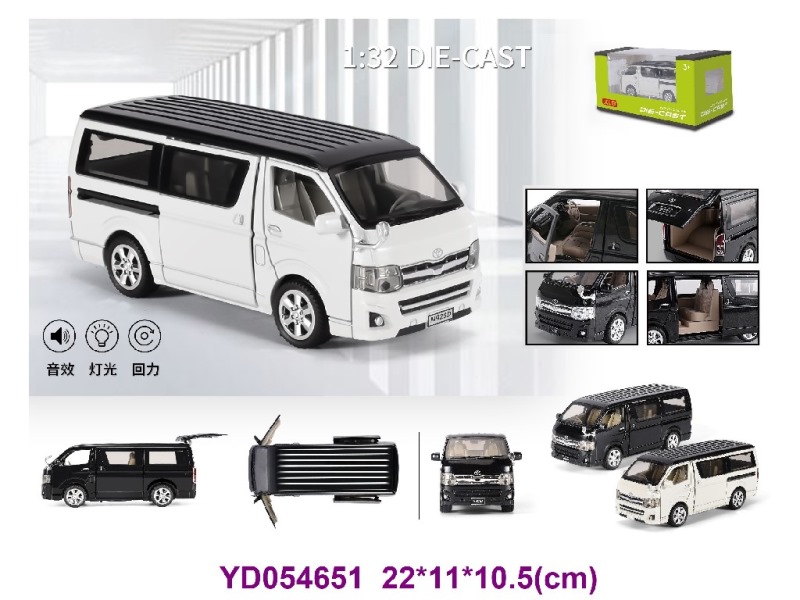 1:32 DIE-CAST CAR W/LIGHT&SOUNDS