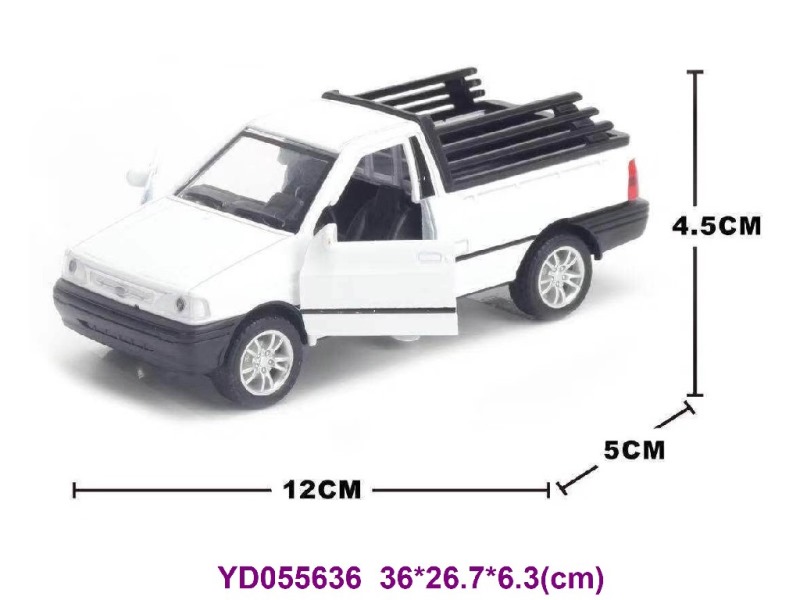 1:32 DIE-CAST TOYS 12PCS/BOX W/LIGHT&SOUNDS