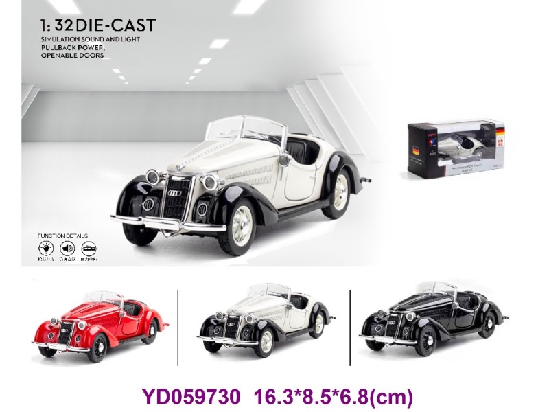 Die-cast Car W/SOUNDS&LIGHT