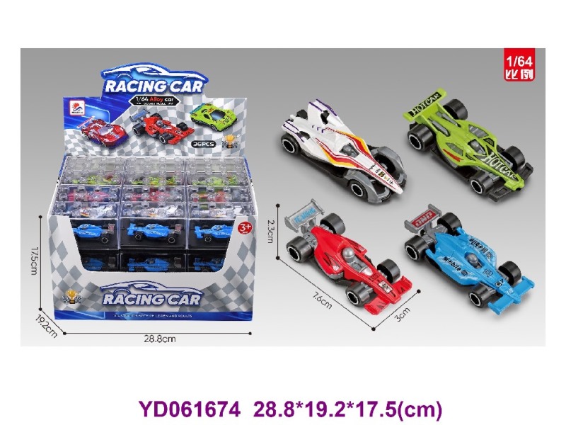DIE-CAST CAR 36PCS/BOX