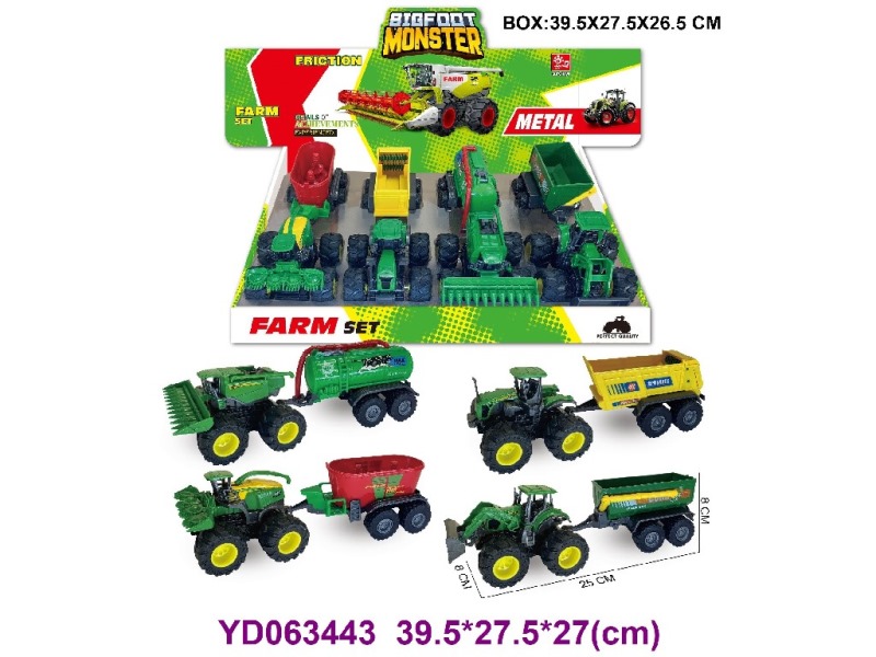 DIE-CAST CAR  4 ITEM MIX 4PCS/BOX