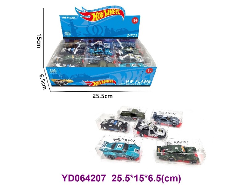 1:64 DIE-CAST CAR  24PCS/BOX