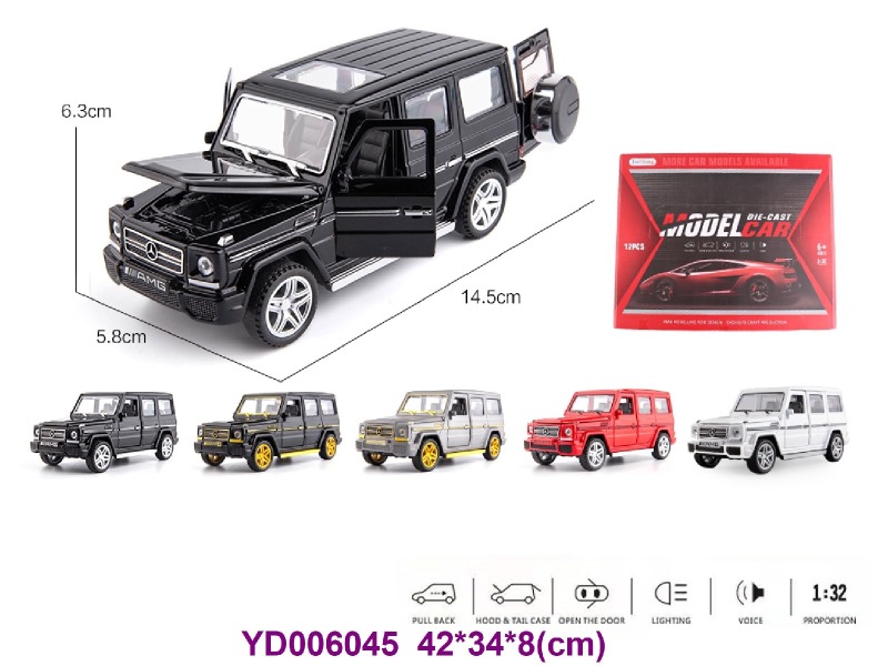 1:32 PULL BACK CAR 12PCS/BOX