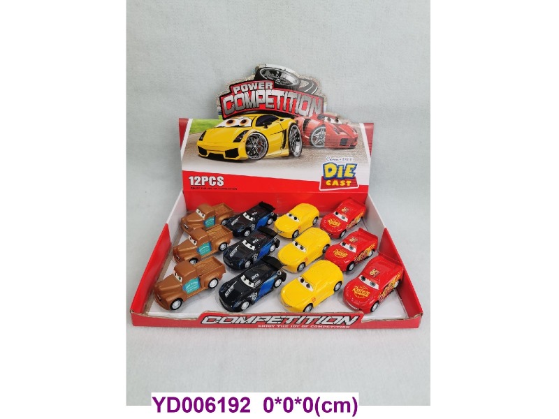 PULL BACK CAR 12PCS/BOX