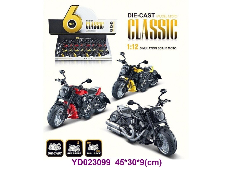 1:12 PULL BACK CAR 12 pcs/box