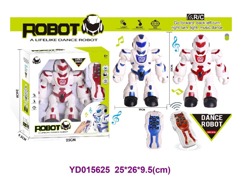 Toy intelligent robot W/light&sounds