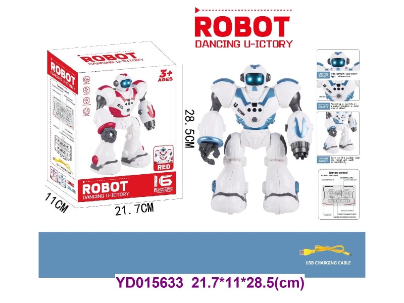 Toy intelligent robot W/light&sounds