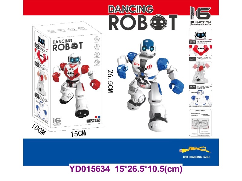 Toy intelligent robot W/light&sounds