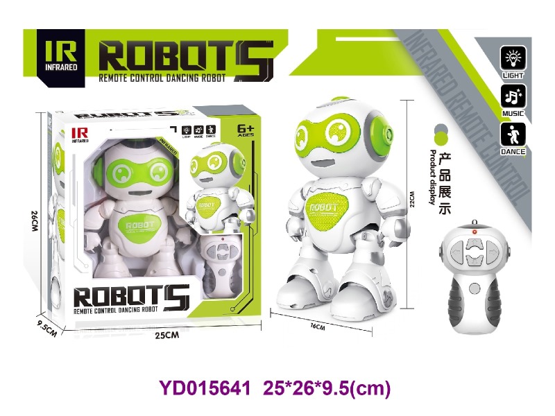 Toy intelligent robot W/light&sounds