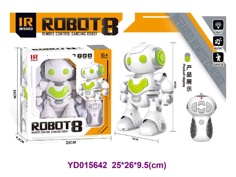 Toy intelligent robot W/light&sounds