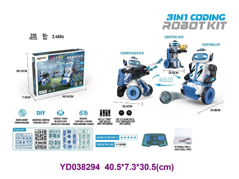 R/C robot 3 IN 1