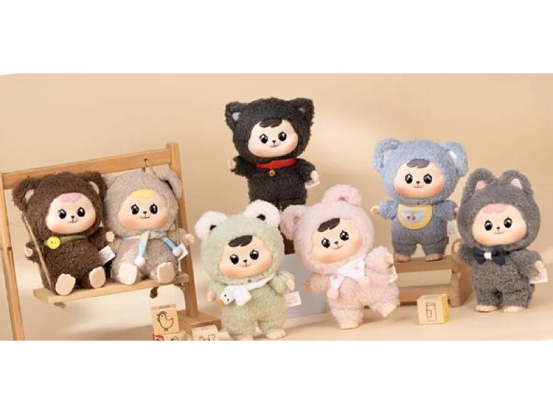 Bao-ao抱抱系列毛绒盲盒 6pcs *12