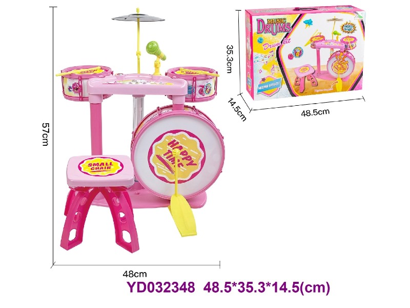 Electronic drum w/light&sounds