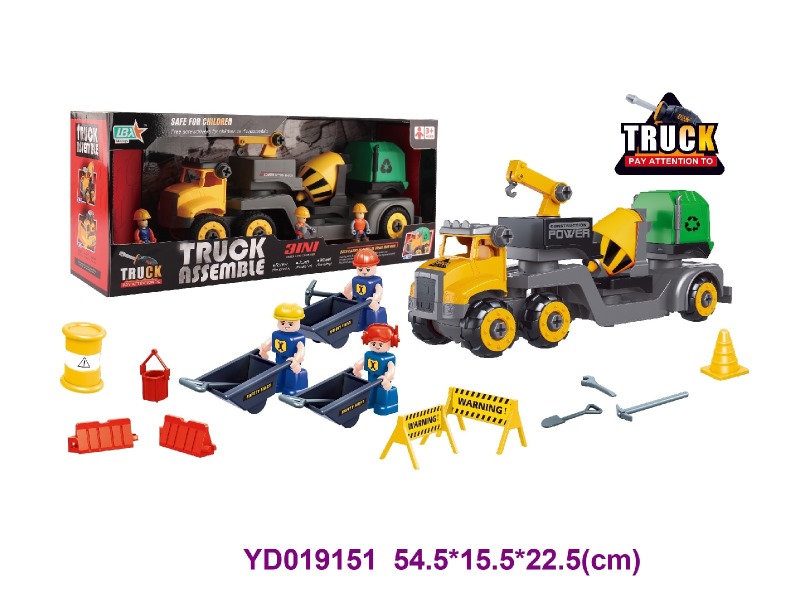 assemble car 3 in 1