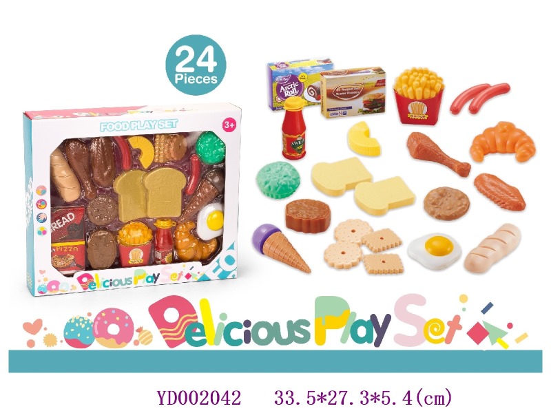 Kitchen paly set 24pcs