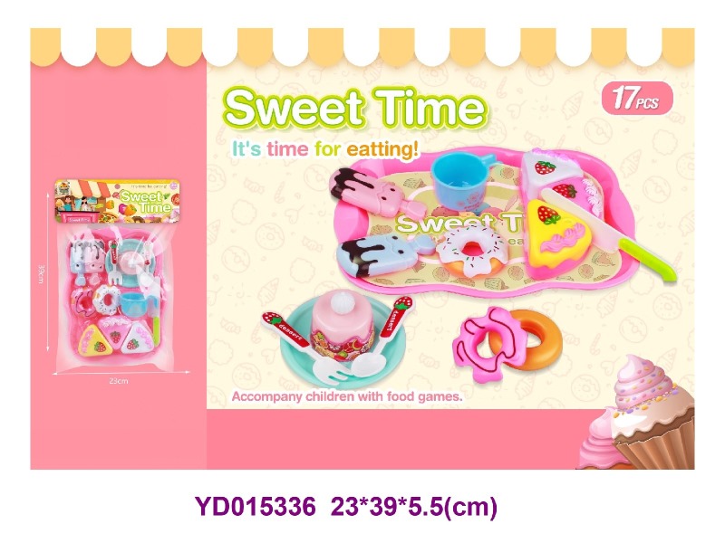 Food, Dessert Set 17-piece set