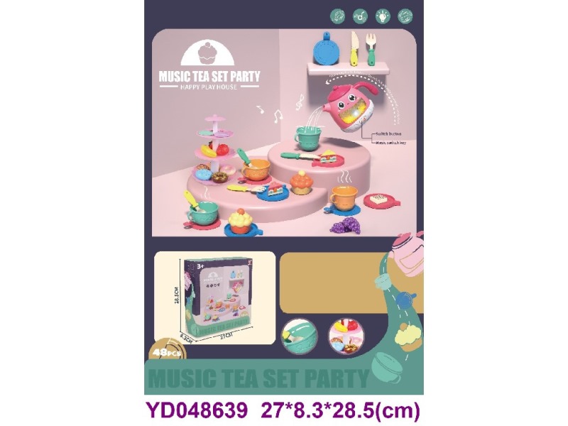 Tea Set w/sounds&light