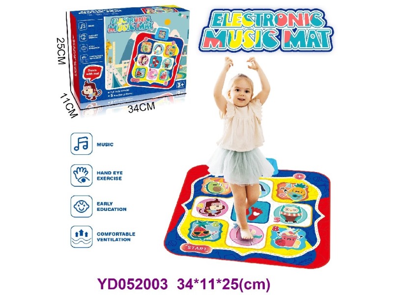 Dancing blanket w/sounds&light