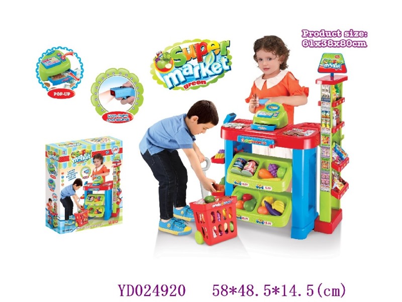 supermarket set W/light & music