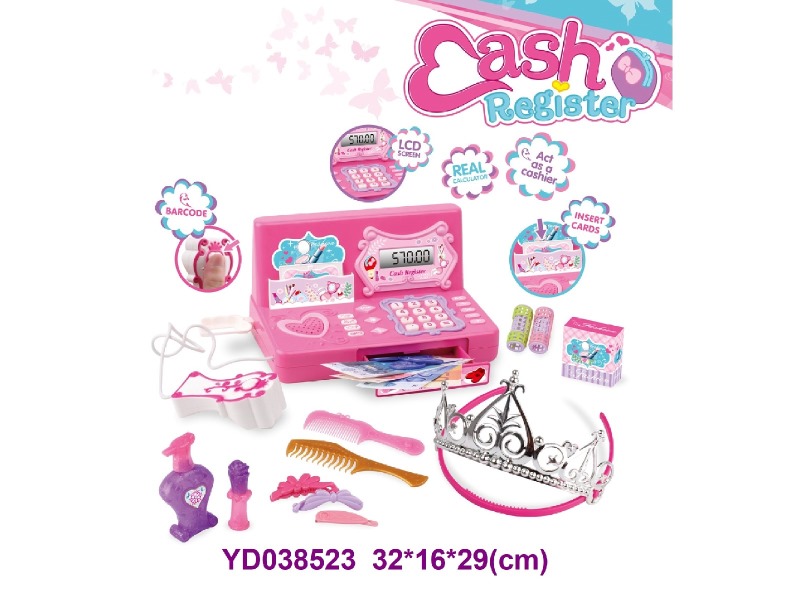 cash register w/sounds&light