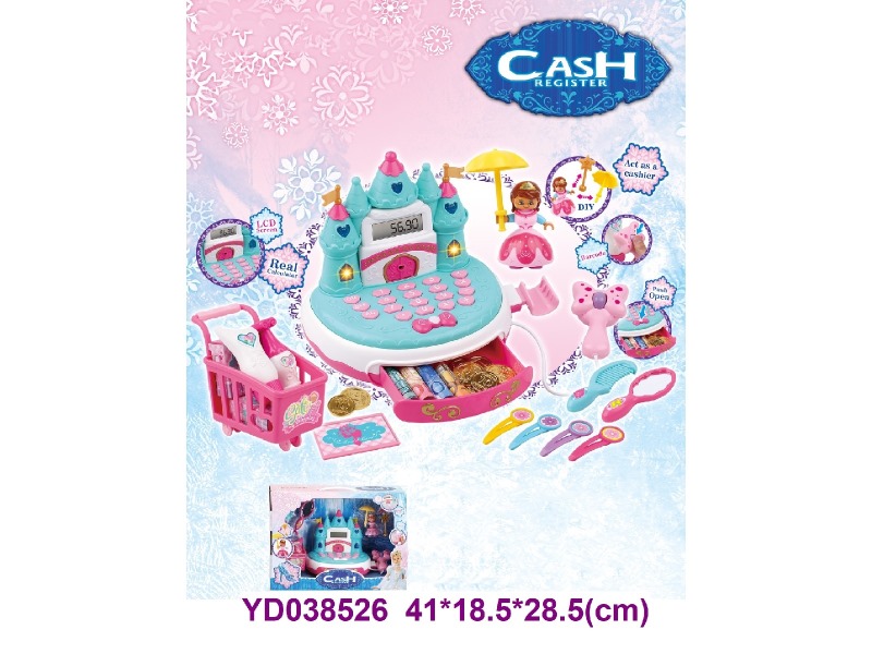 cash register w/sounds&light