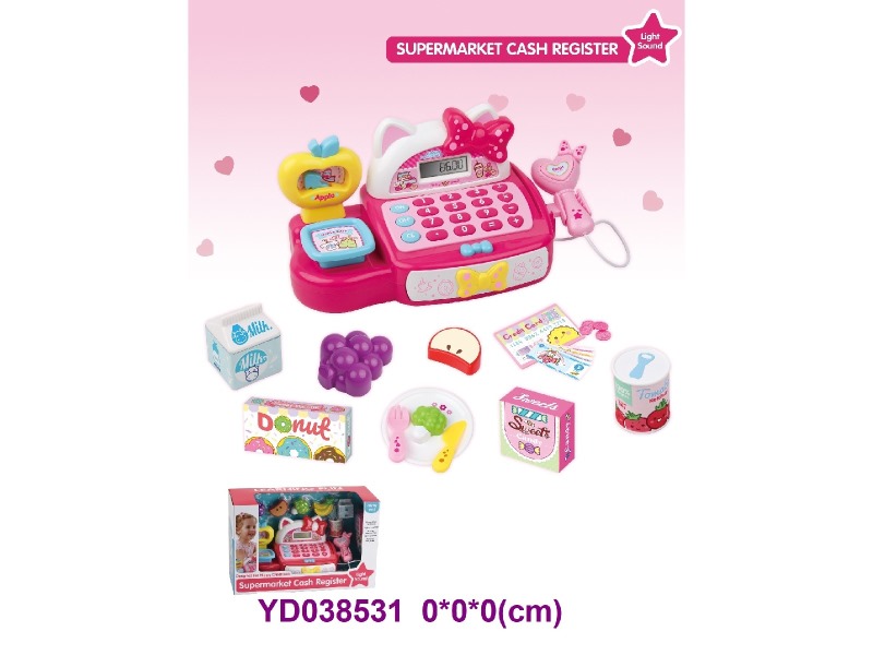 cash register w/sounds&light