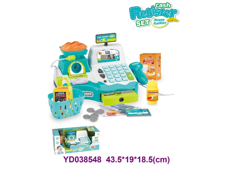 cash register w/sounds&light