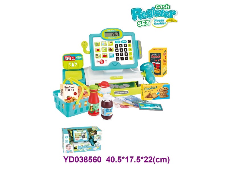 cash register w/sounds&light