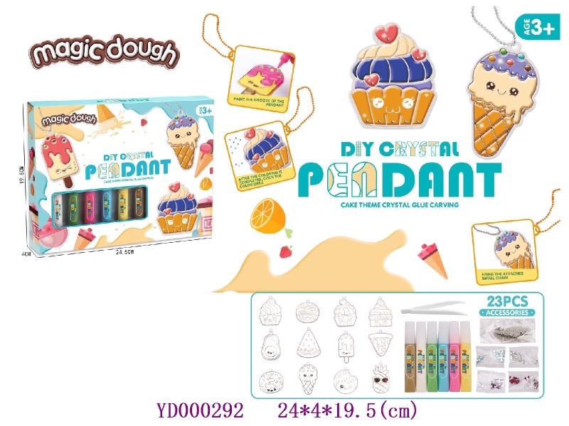 DIY ICE CREAM NO-BAKE PAINTING