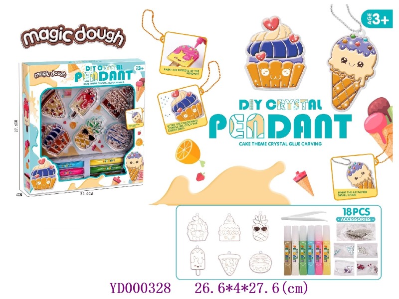 DIY ICE CREAM NO-BAKE PAINTING