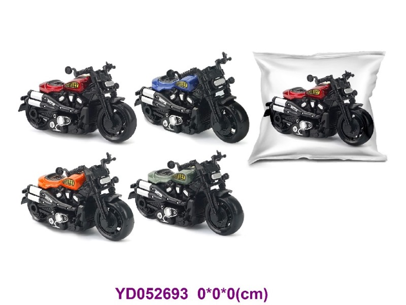 1:36 DIE-CAST MOTORCYCKLE CAR