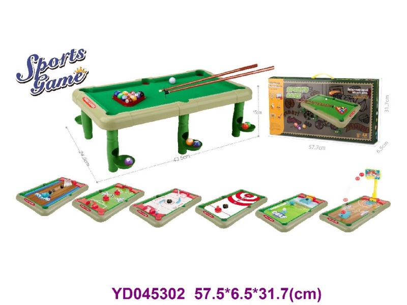 billiard 7 in 1