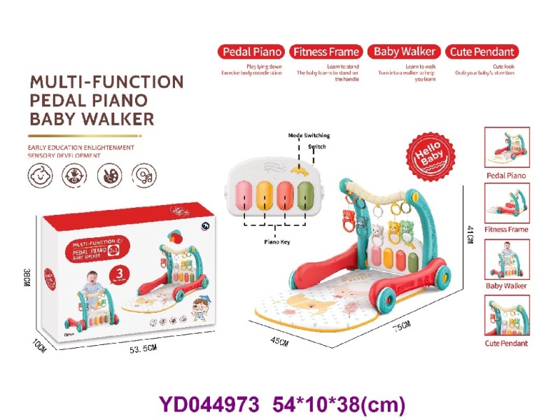 Multifunction baby piano w/sounds