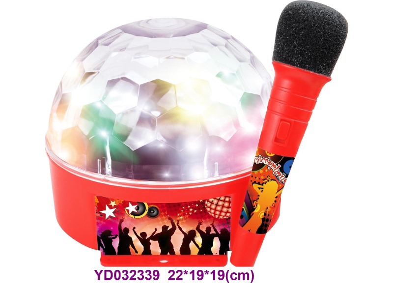 microphone w/light