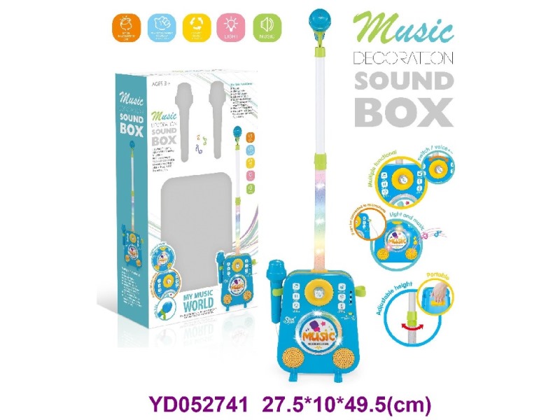microphone w/sounds&light
