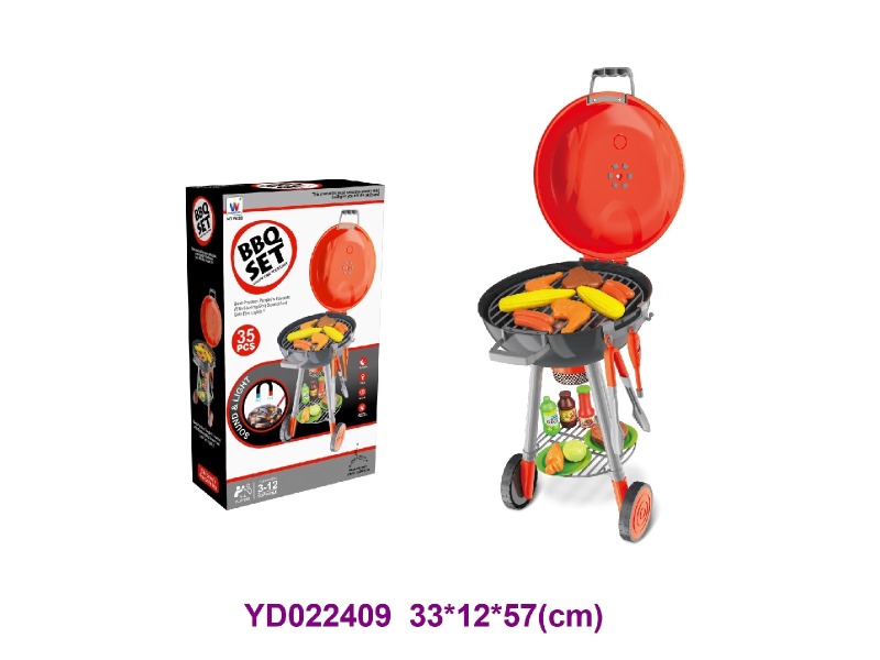 barbecue grill W/IC&light