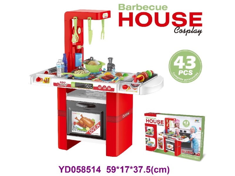 BARBECUE SET W/SOUNDS&LIGHT