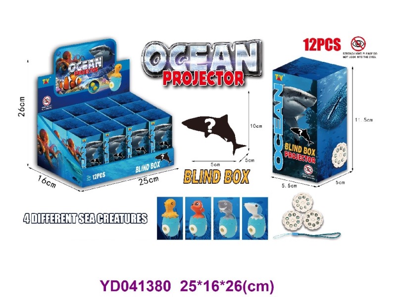 Projector 12pcs/box  W/LIGHT