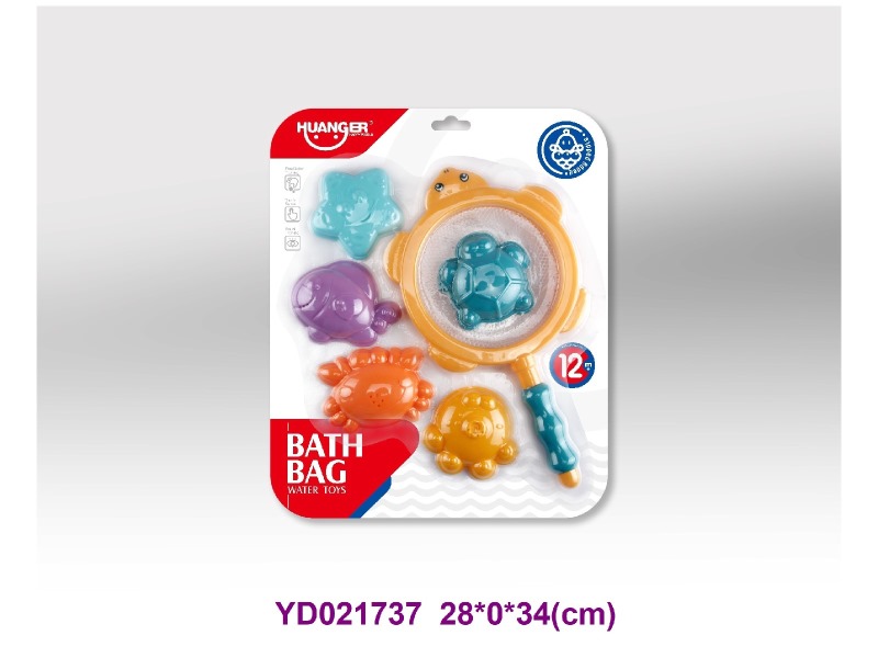 bath toys 6 pcs