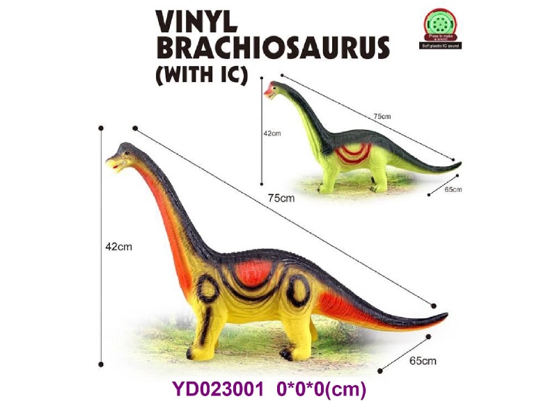 Enamel dinosaur W/IC