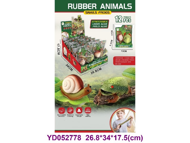 Enamel ANIMAL 12PCS/BOX
