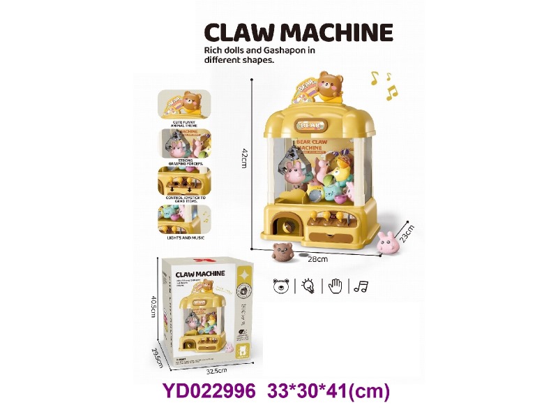 Catch Dolls machine  W/SOUNDS&LIGHT