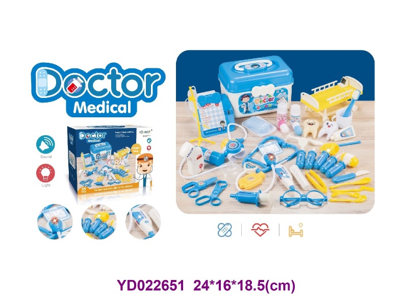 DOCTOR  SET  W/LIGHT&IC